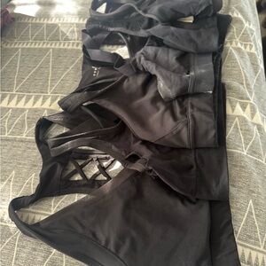 Black Sports Bras bundle
